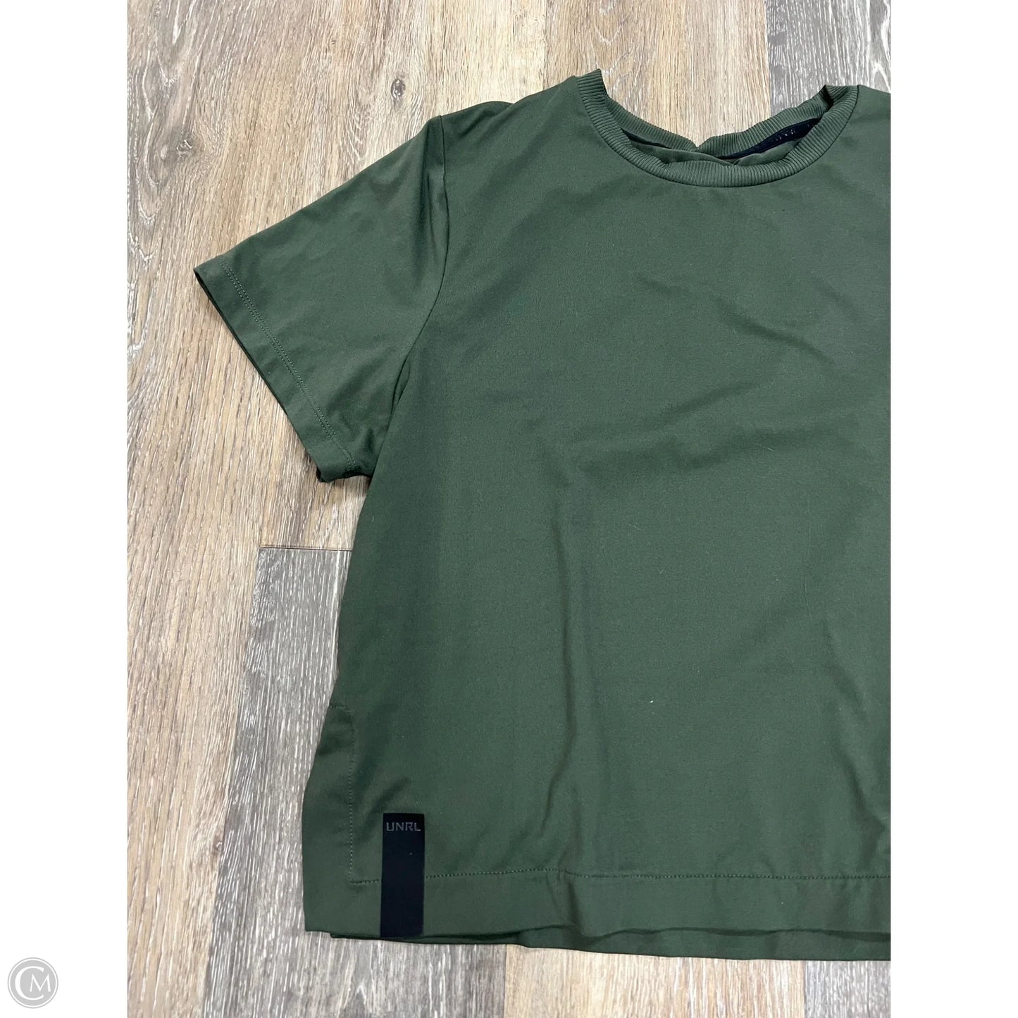 Athletic Top Short Sleeve By UNRL In Green, Size: S