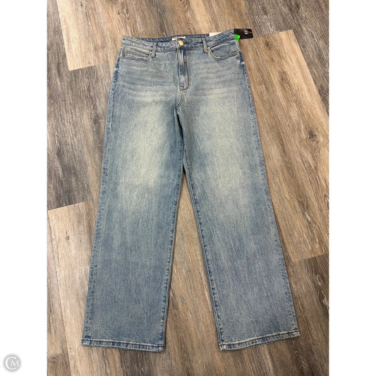 Jeans Wide Leg By Kut In Blue Denim, Size: 12
