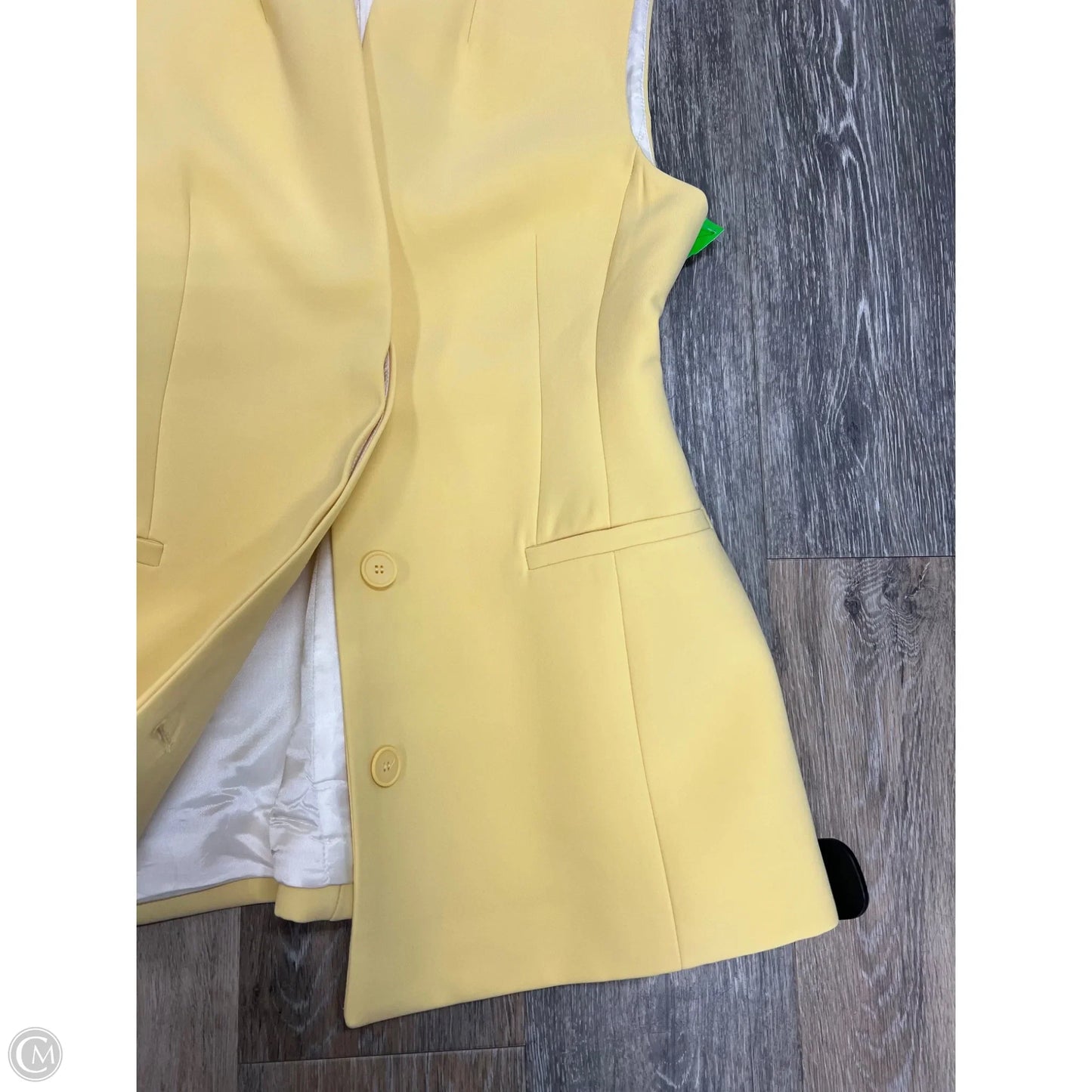 Vest Other By Zara In Yellow, Size: S