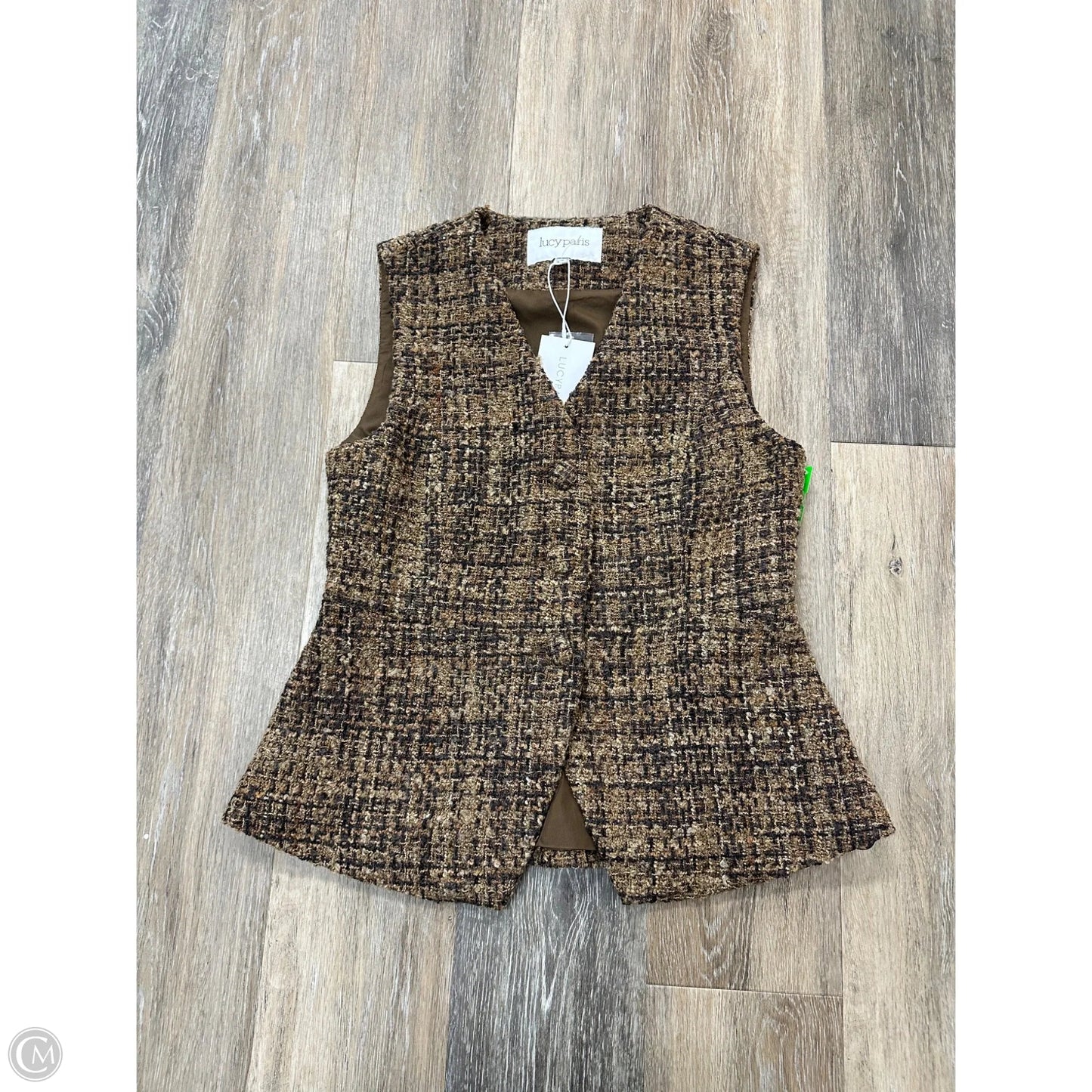 Vest Other By Lucy Paris In Brown, Size: S