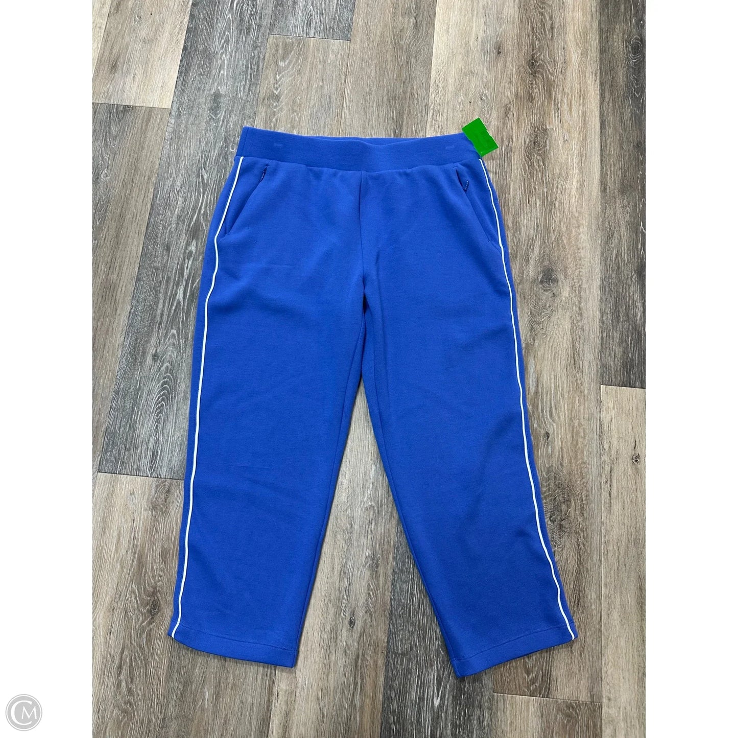 Athletic Pants By Chicos In Blue, Size: M