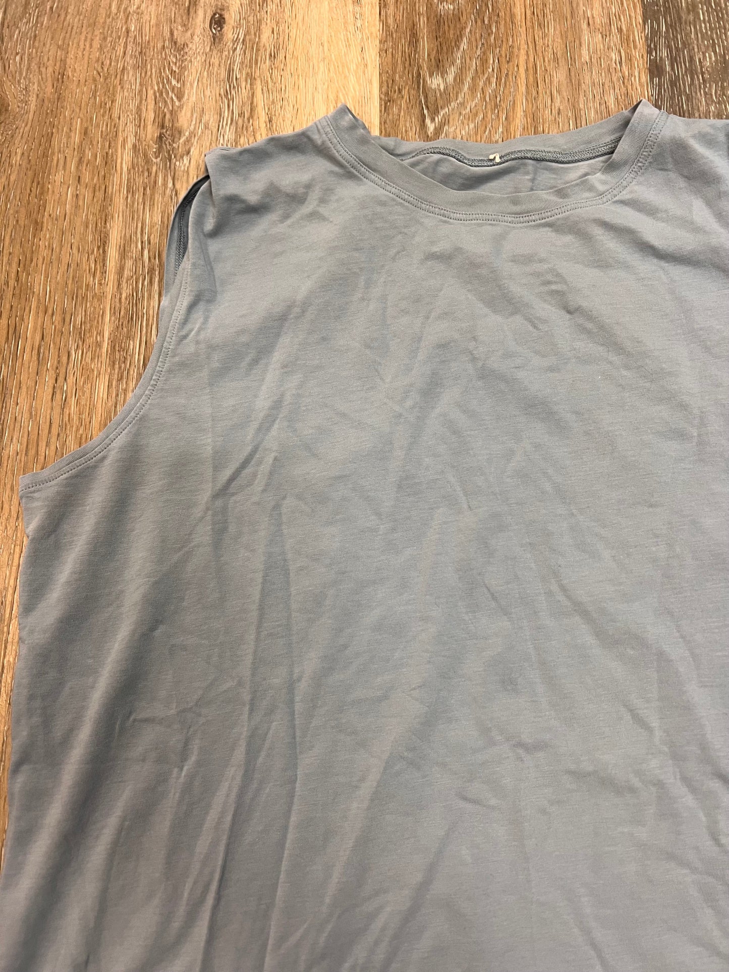 Athletic Tank Top By Lululemon In Blue, Size: 6