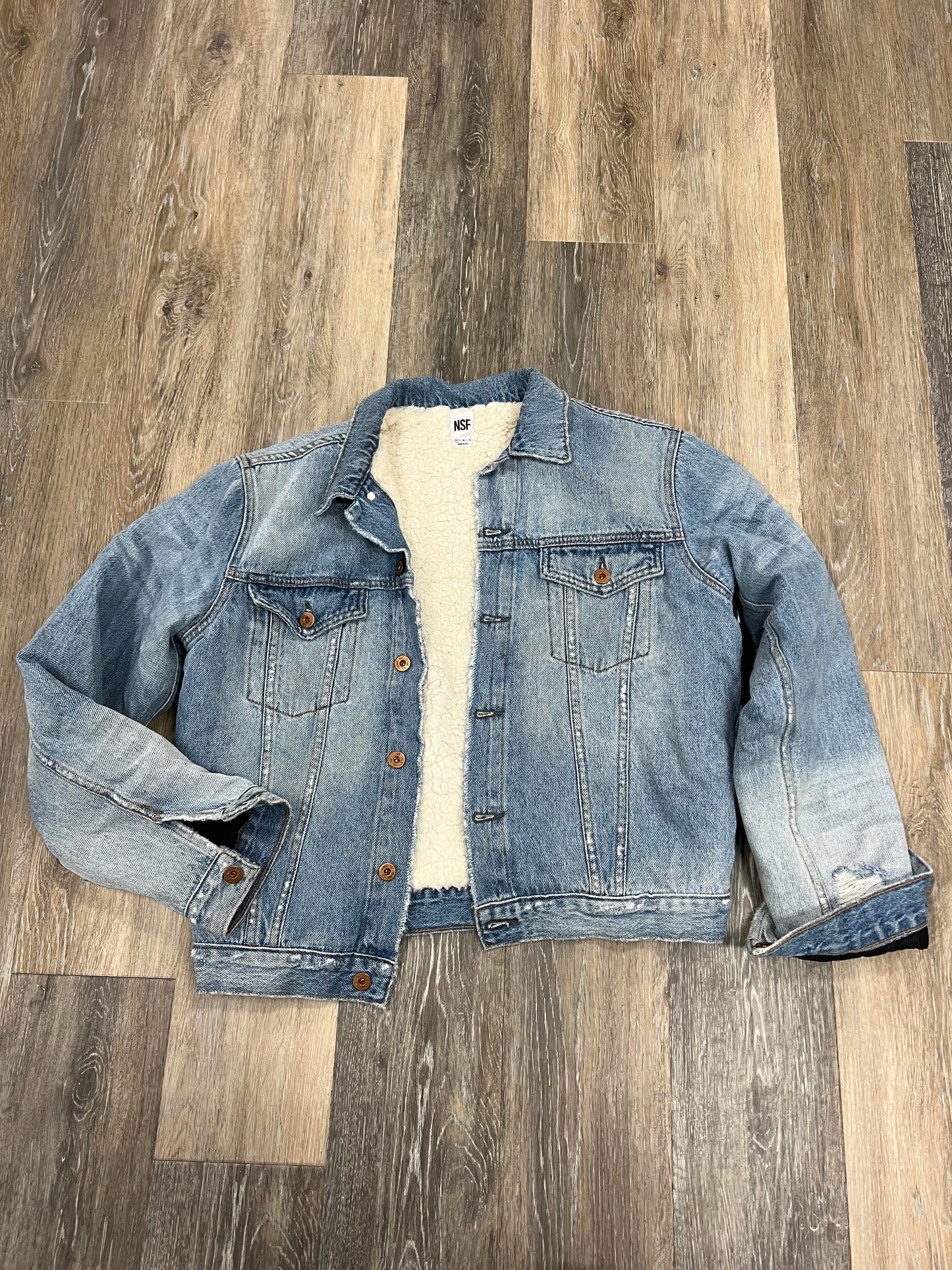 Jacket Denim By NSF Size: Xs