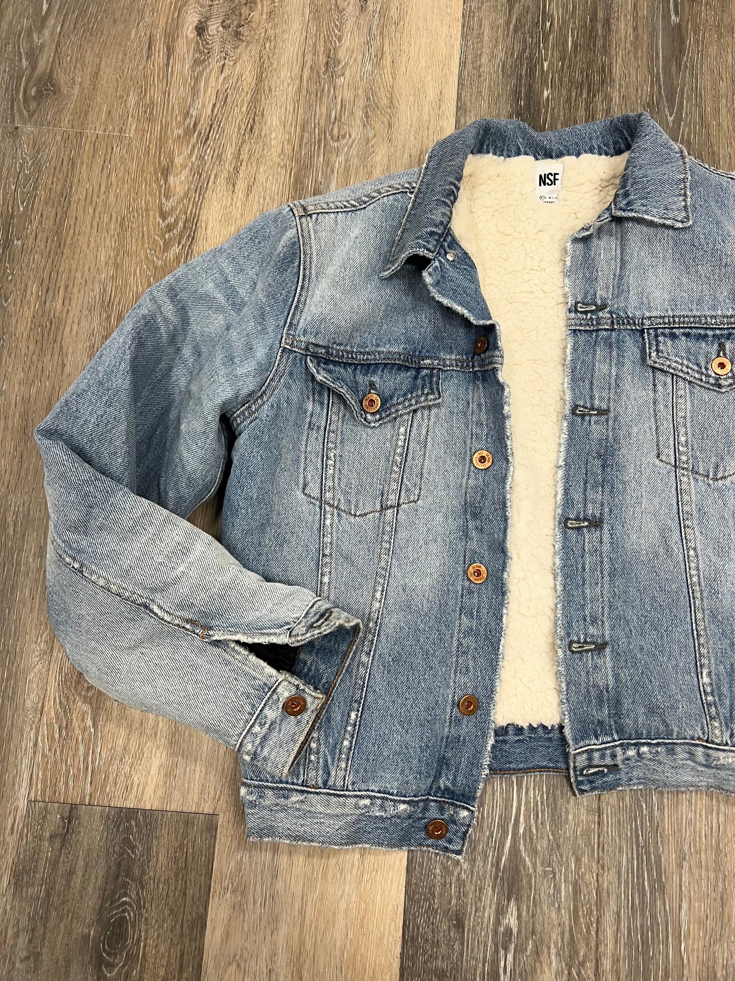 Jacket Denim By NSF Size: Xs