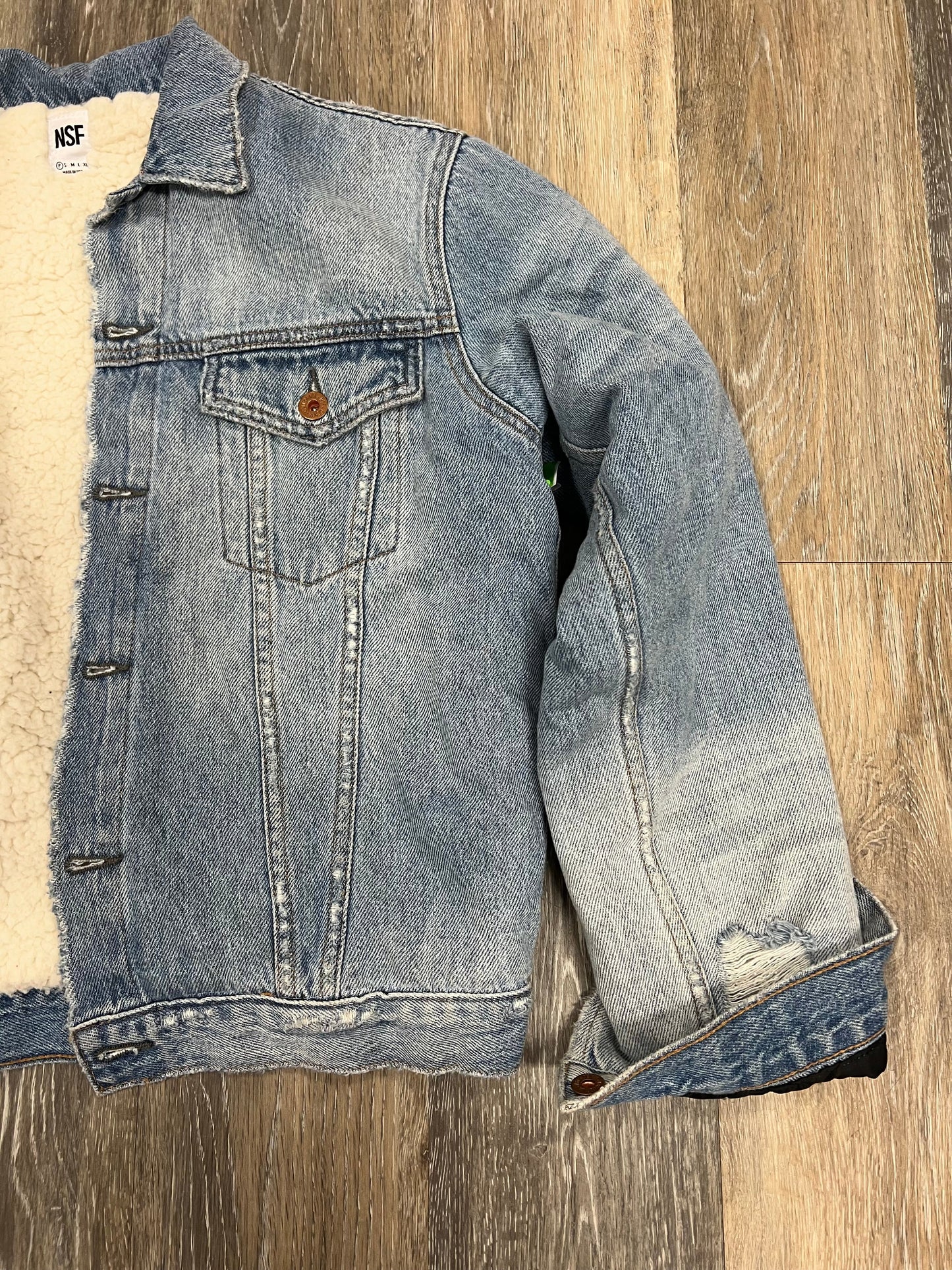 Jacket Denim By NSF Size: Xs