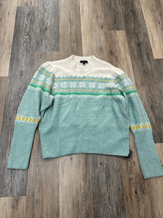 Sweater By J Crew In Print, Size: Xl