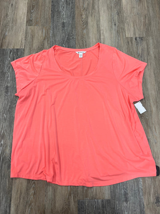 Athletic Top Short Sleeve By Athleta  Size: 3x
