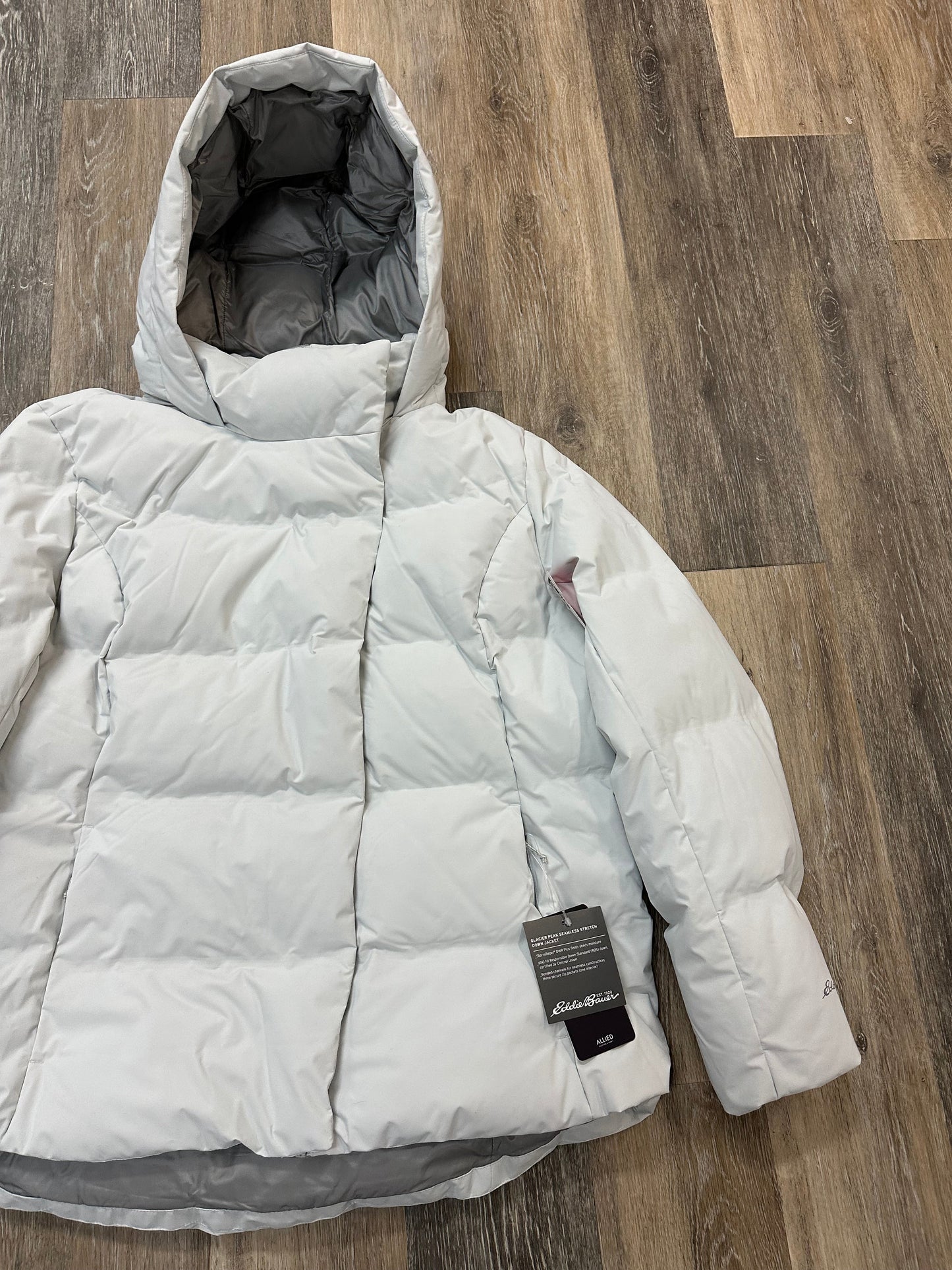 Coat Puffer & Quilted By Eddie Bauer In Blue, Size: 2x