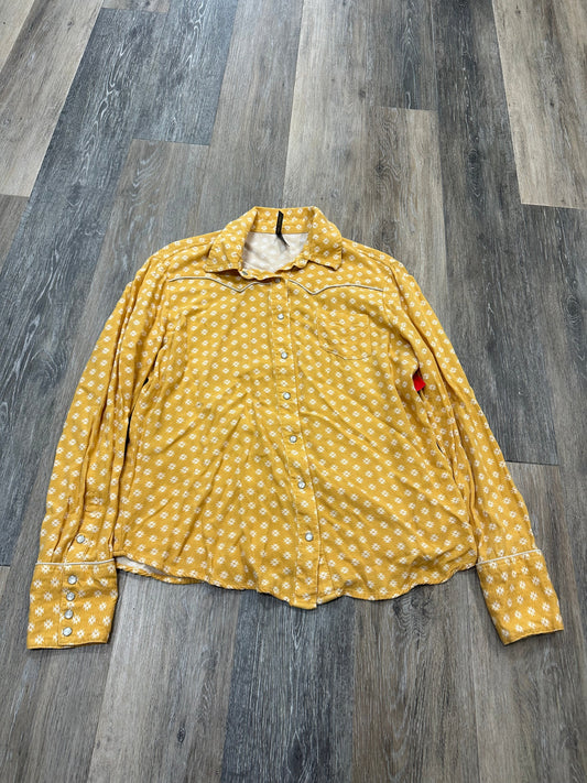 Blouse Long Sleeve By Stetson  Size: L
