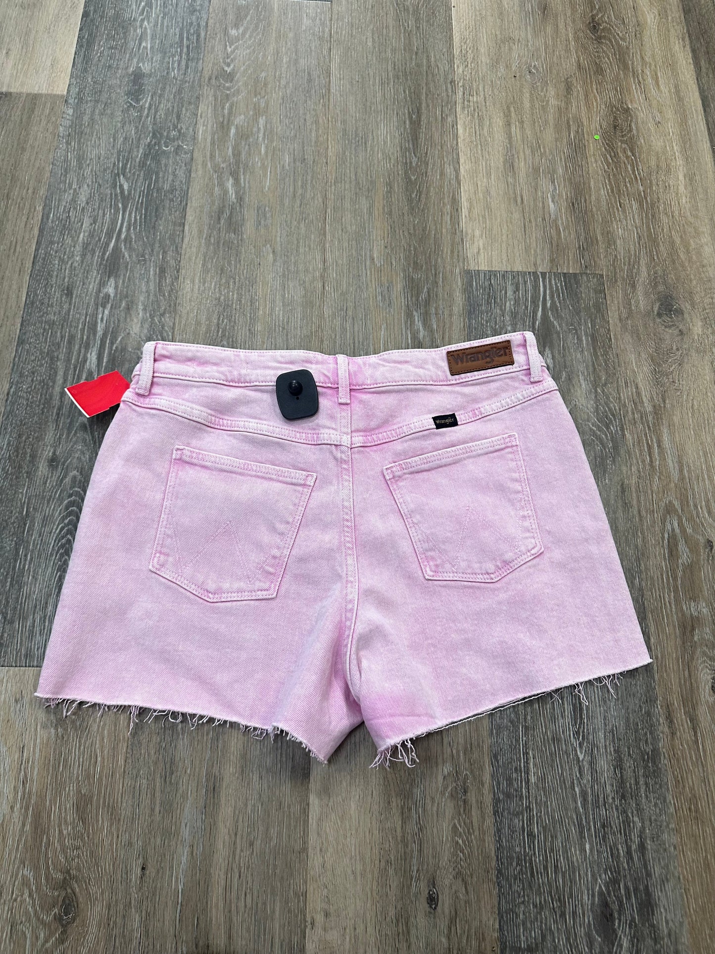 Pink Denim Shorts Wrangler, Size 8