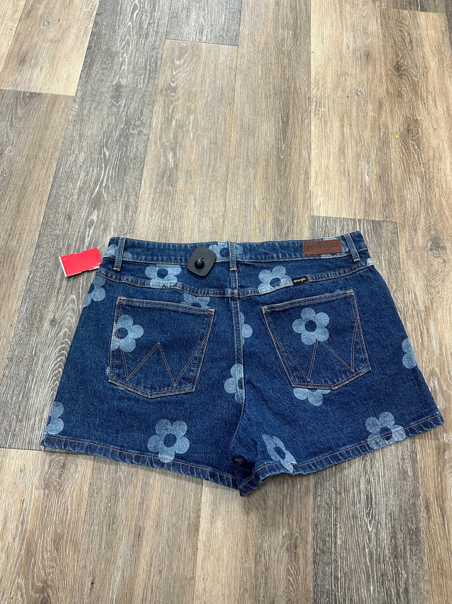 Blue Denim Shorts Wrangler, Size 12