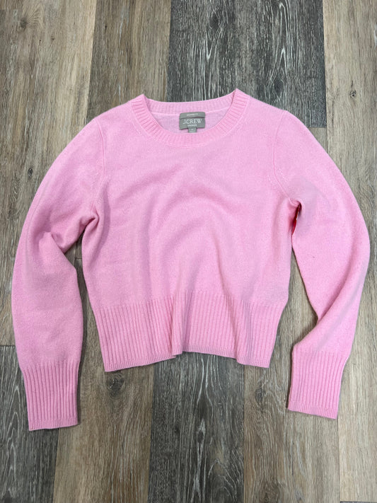 Pink Sweater Cashmere J. Crew, Size Xs