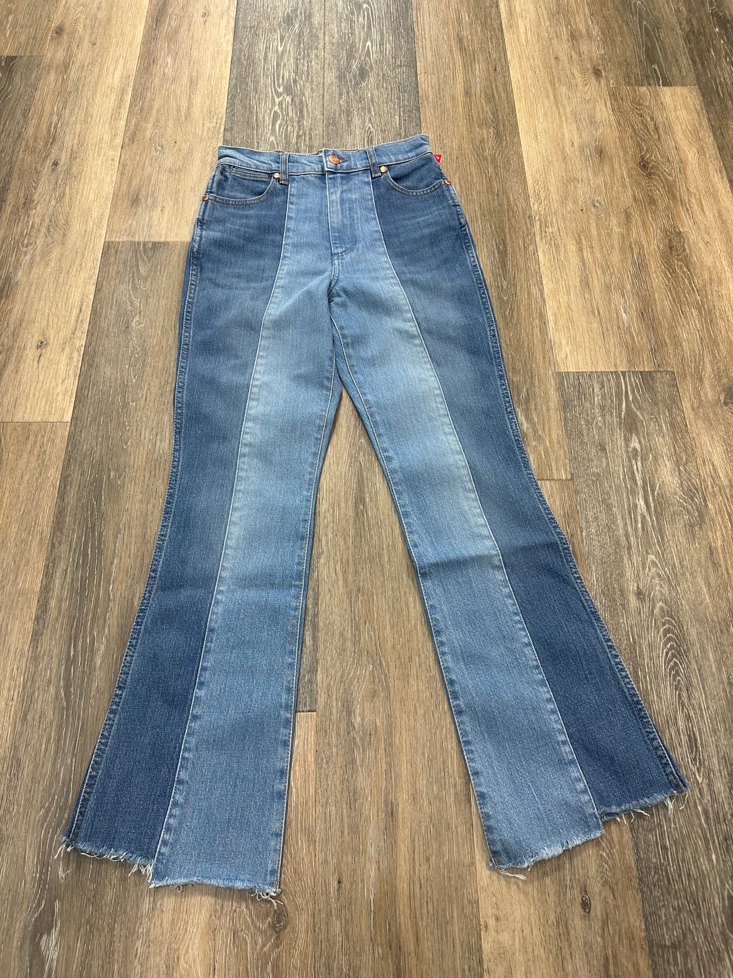 Blue Denim Jeans Boot Cut Wrangler, Size 1