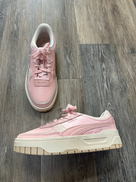 Pink Shoes Sneakers Puma, Size 9