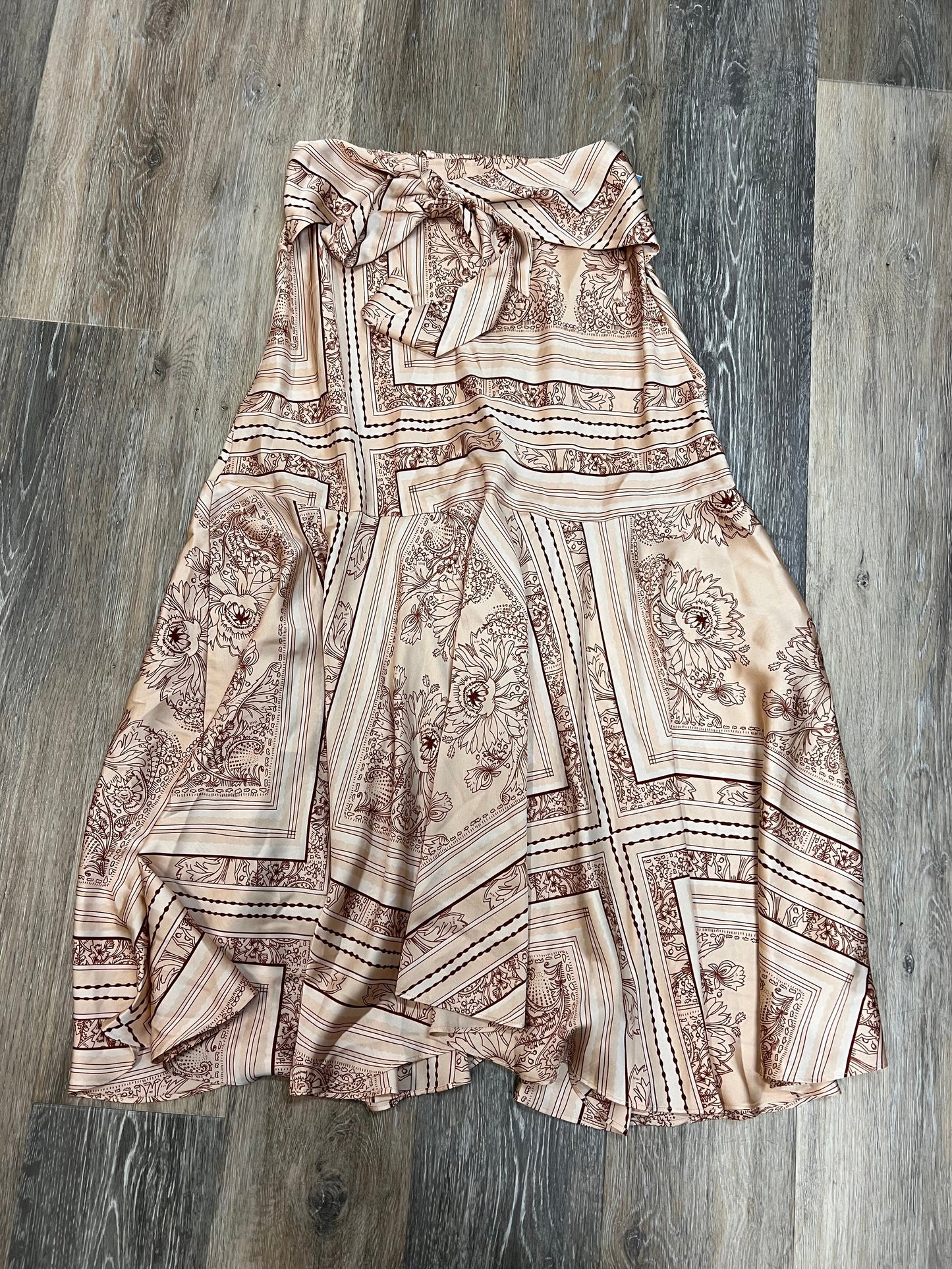 Skirt Maxi By Free People In Tan, Size: Xs