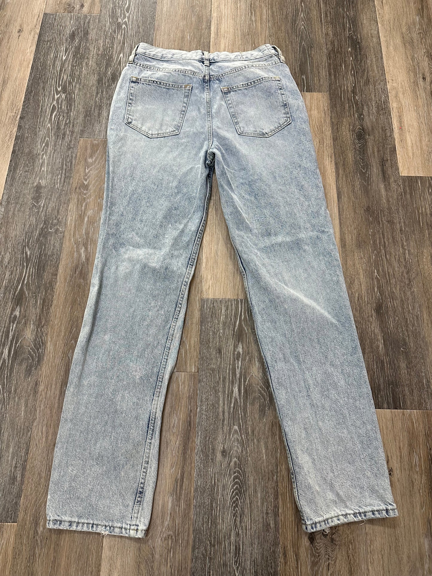 Jeans Straight By We The Free In Blue Denim, Size: 6