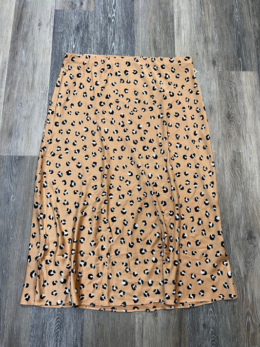 Skirt Midi By Mudpie In Animal Print, Size: Xl