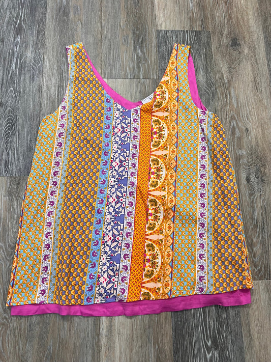 Top Sleeveless By Mainstream Boutique In Multi-colored, Size: M