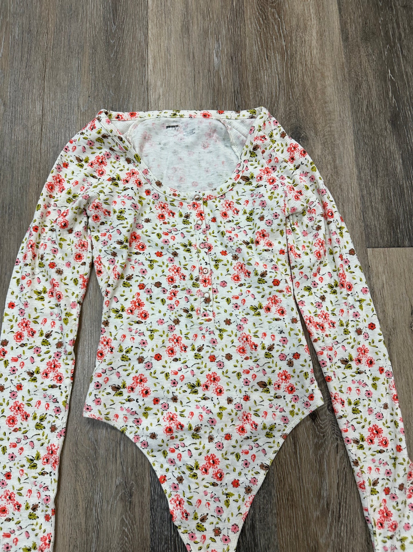 Bodysuit By Aerie In Floral Print, Size: S