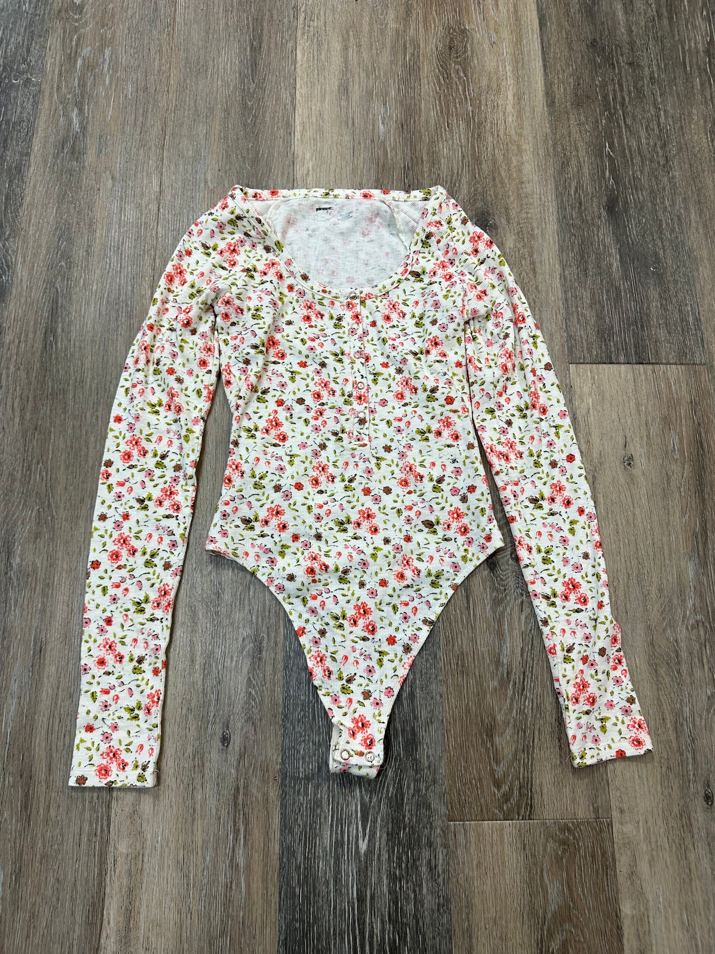 Bodysuit By Aerie In Floral Print, Size: S