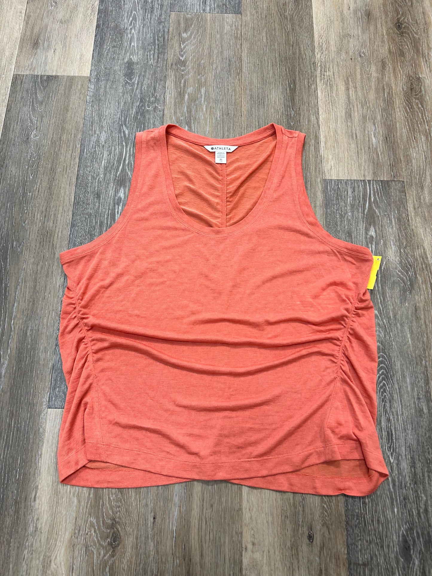 Athletic Tank Top By Athleta In Coral, Size: Xl