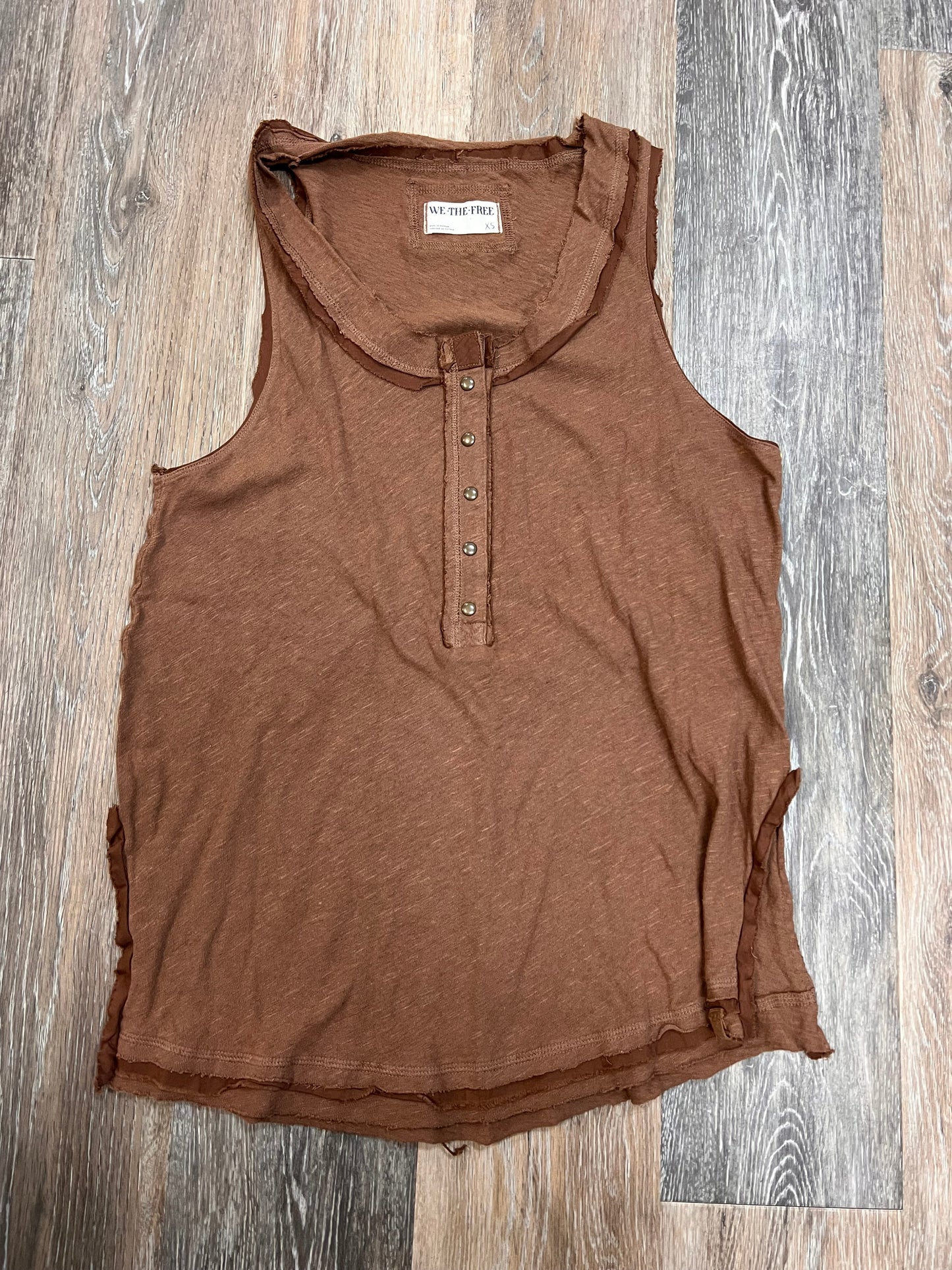 Tank Top By We The Free In Brown, Size: Xs