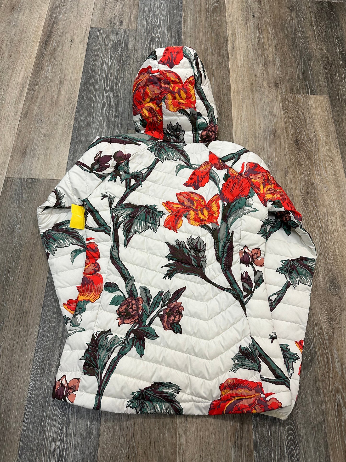 Jacket Puffer & Quilted By Columbia In Floral Print, Size: S