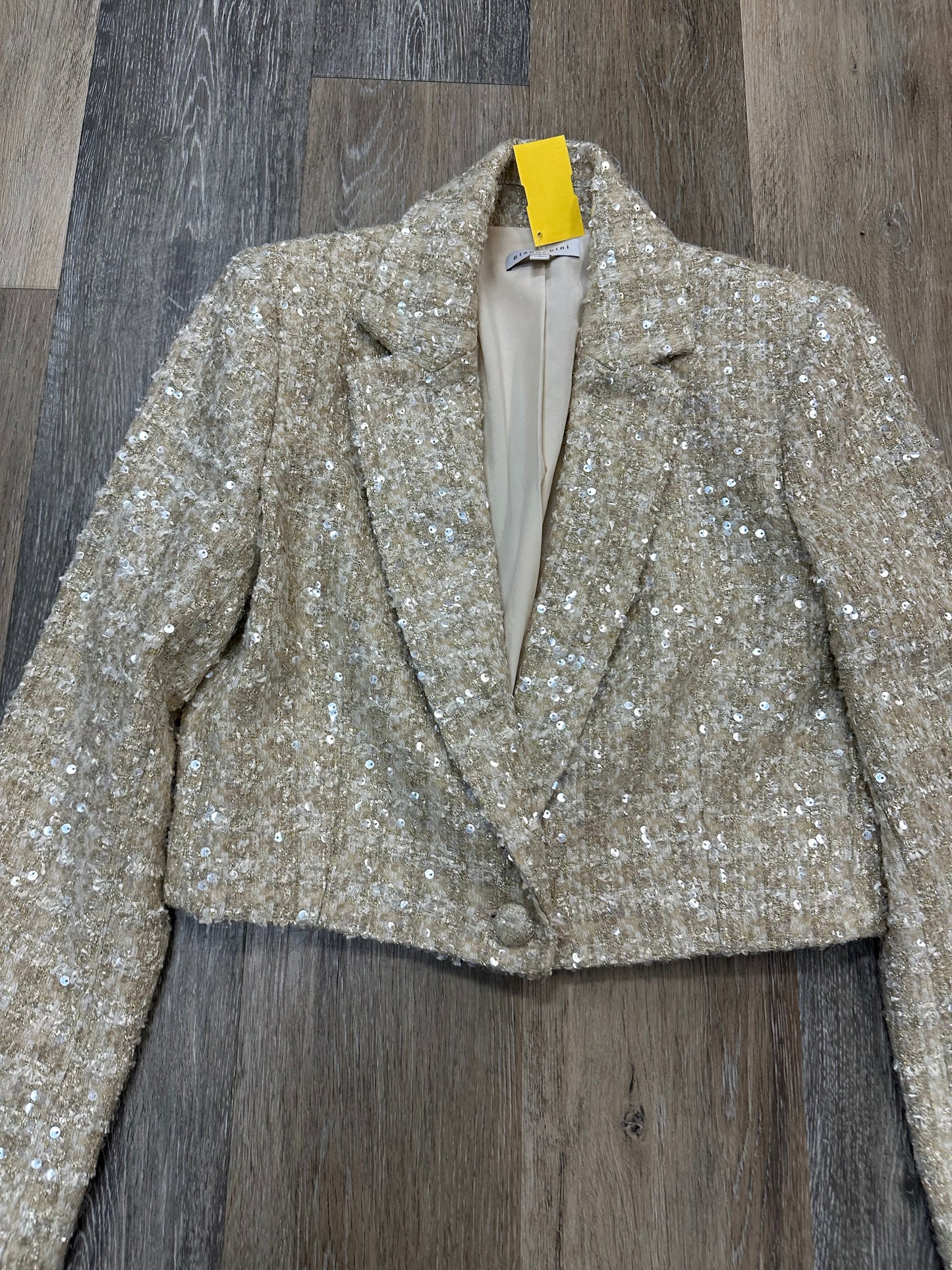 Blazer By Gianni Bini In Gold, Size: 2