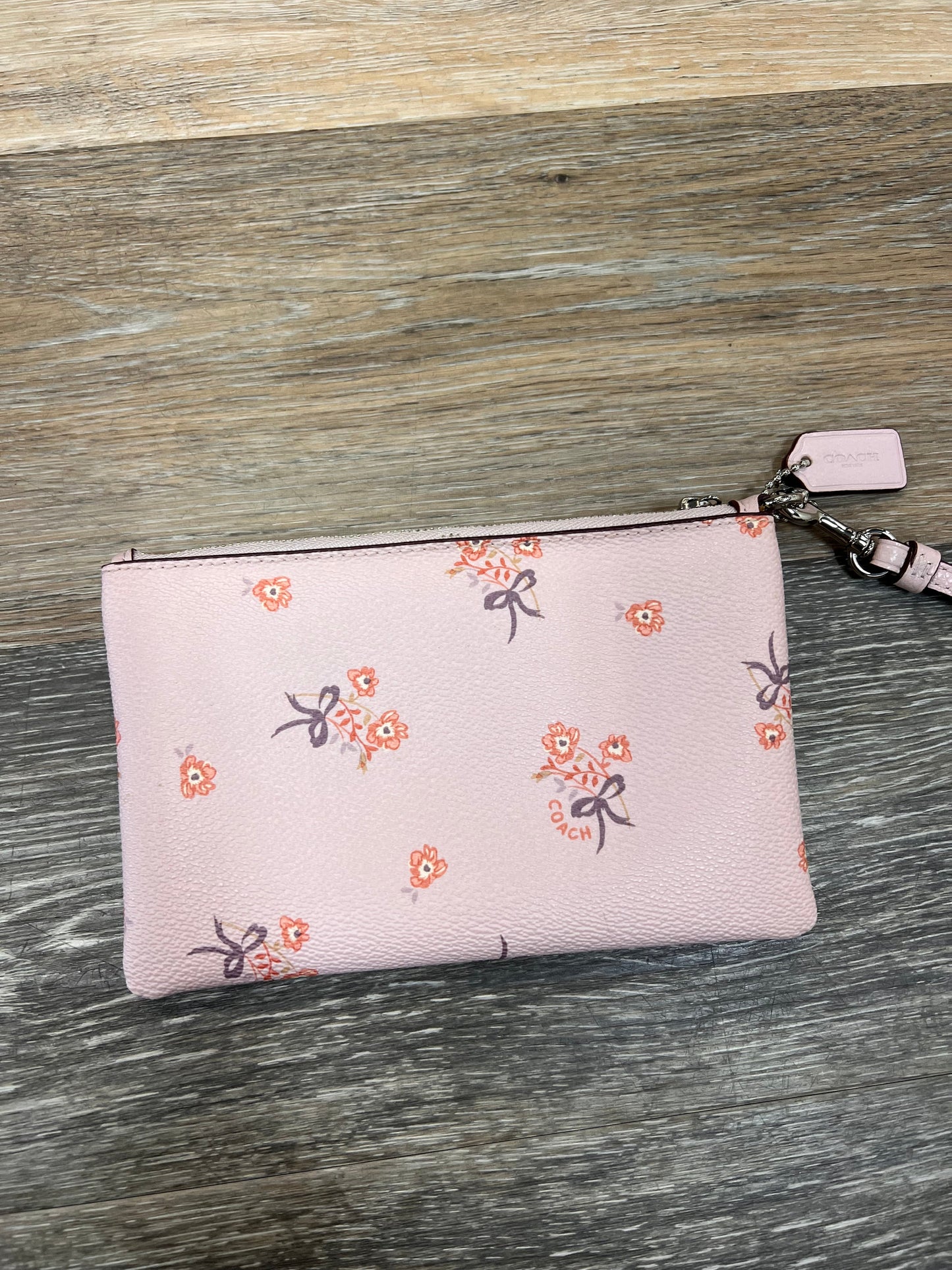 Wristlet Designer By Coach, Size: Medium