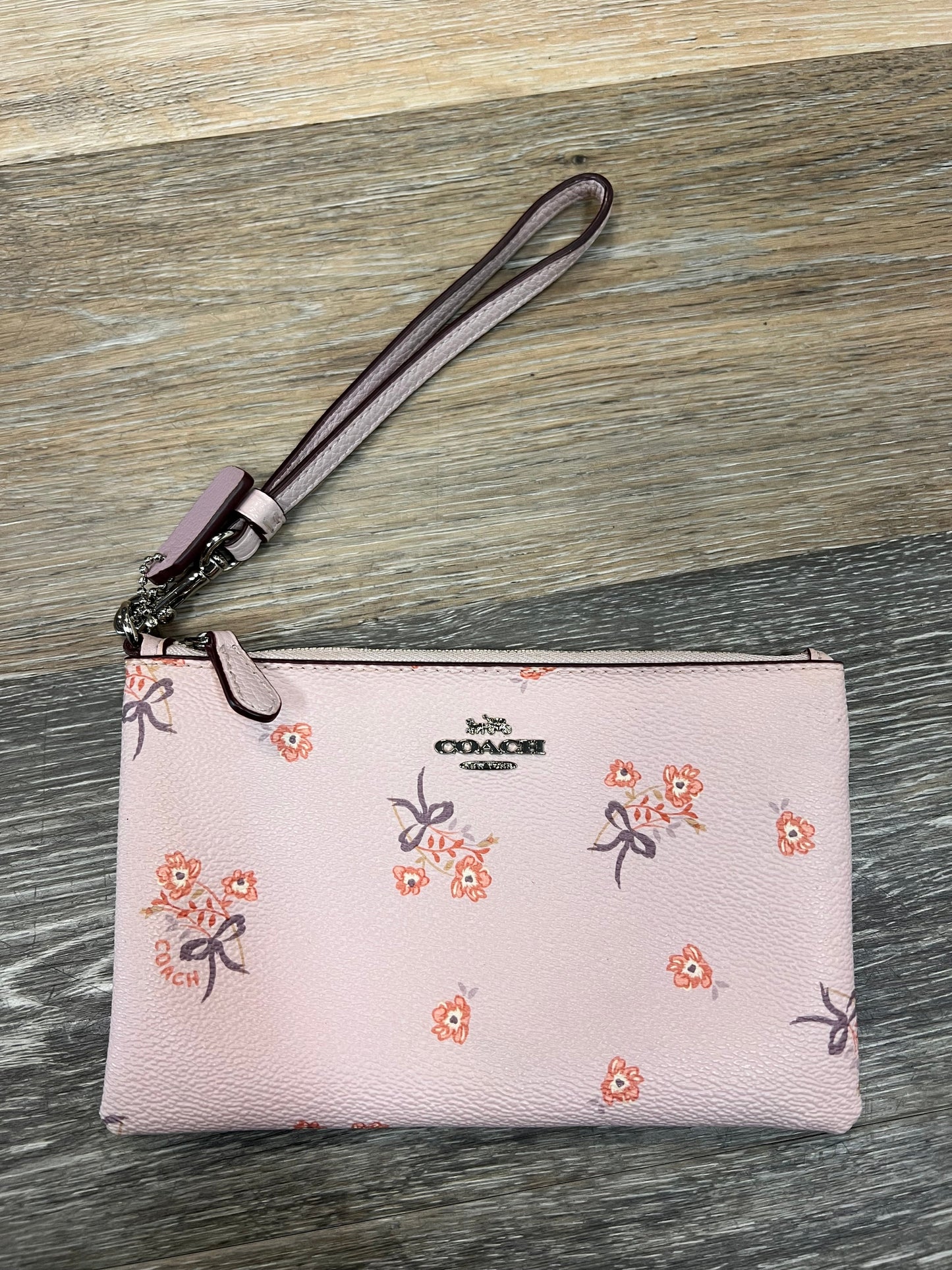 Wristlet Designer By Coach, Size: Medium