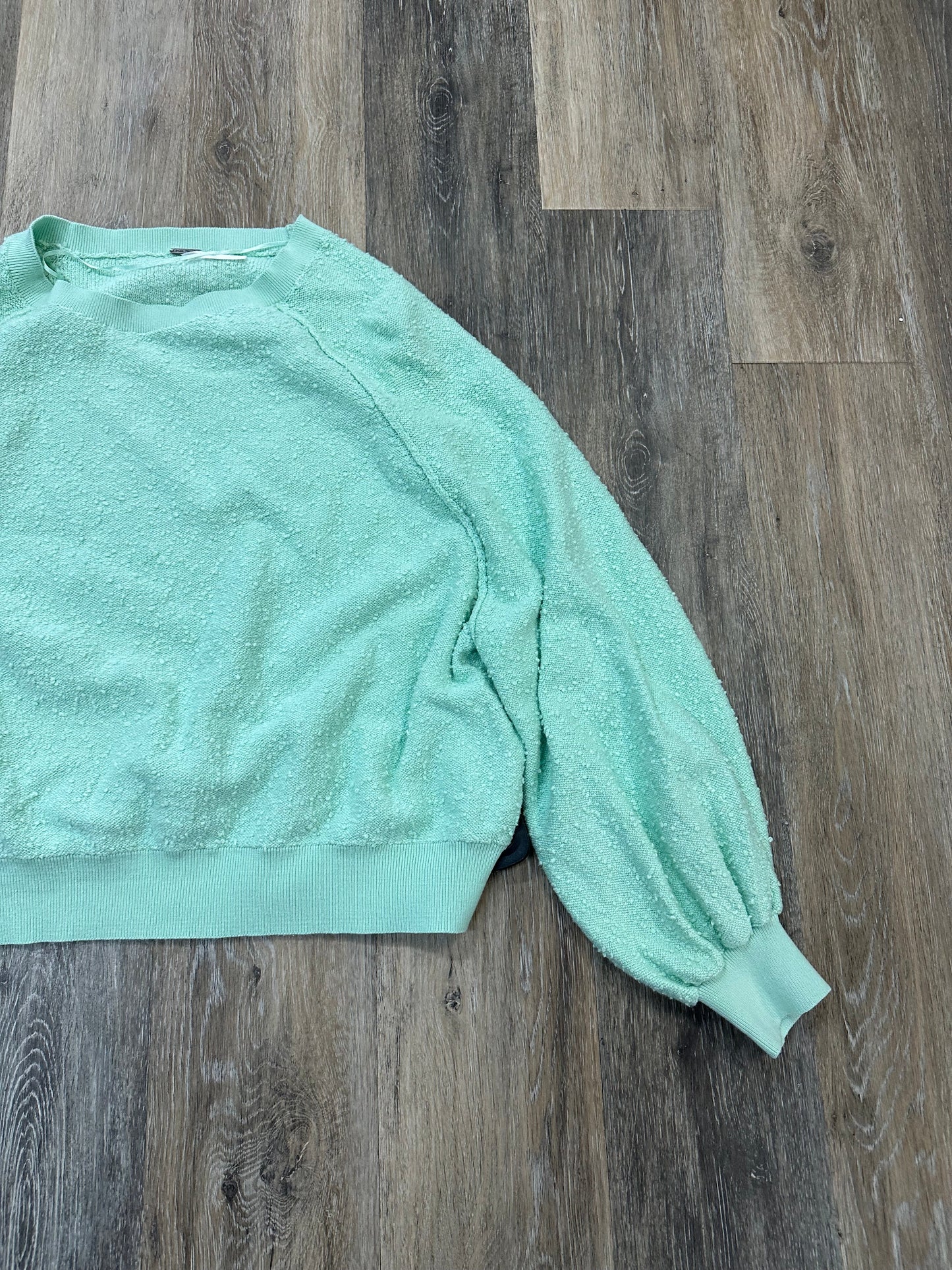 Sweater By Free People In Green, Size: M