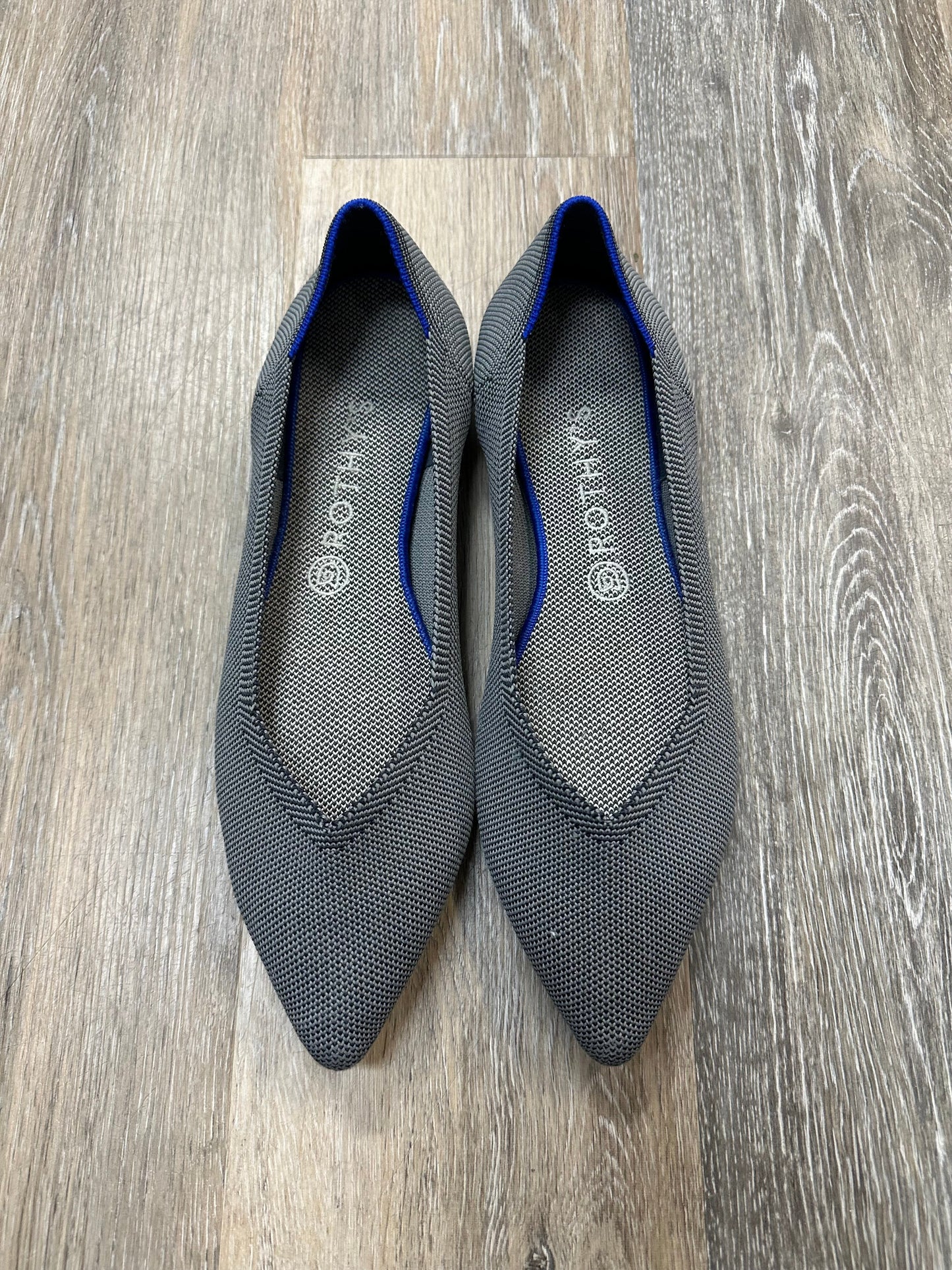 Shoes Flats By Rothys In Grey, Size: 11.5