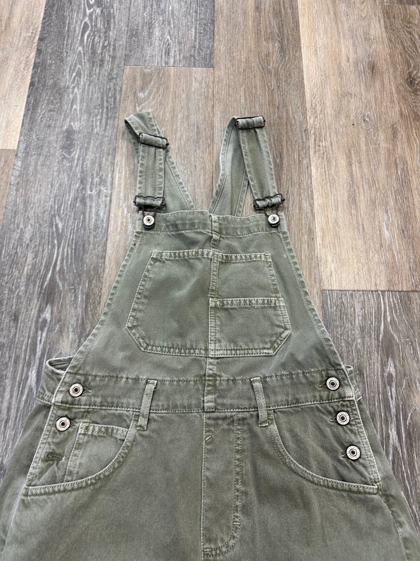 Overalls By We The Free In Green Denim, Size: Xs