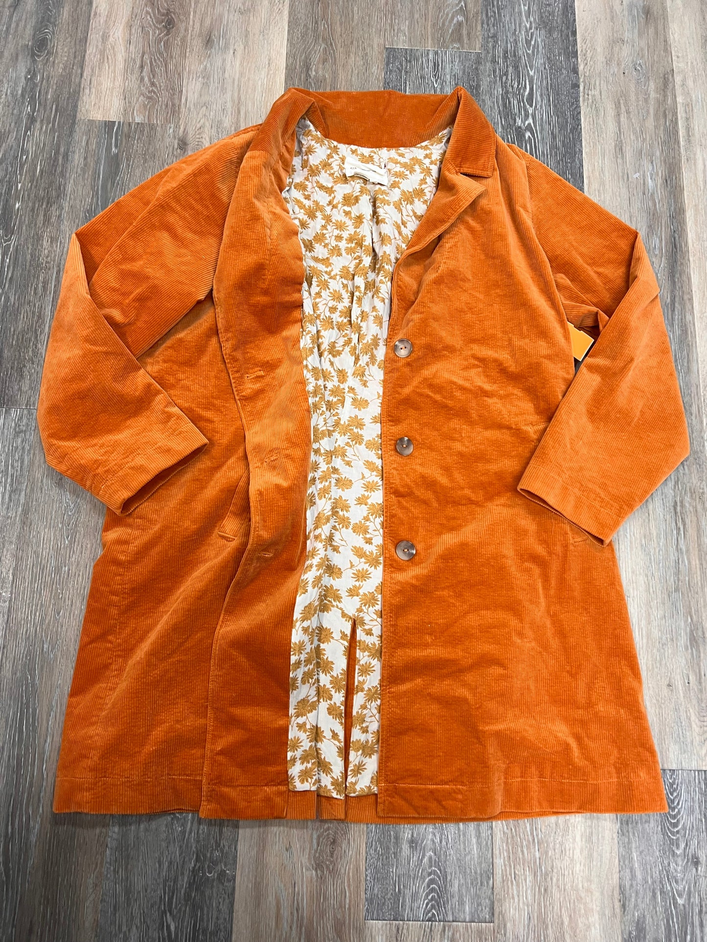 Jacket Other By Anthropologie In Orange, Size: 16