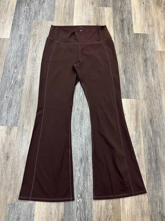 Athletic Pants By Fabletics In Brown, Size: 2x