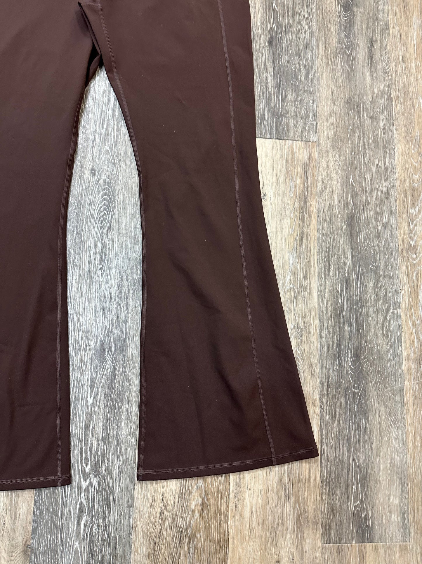 Athletic Pants By Fabletics In Brown, Size: 2x