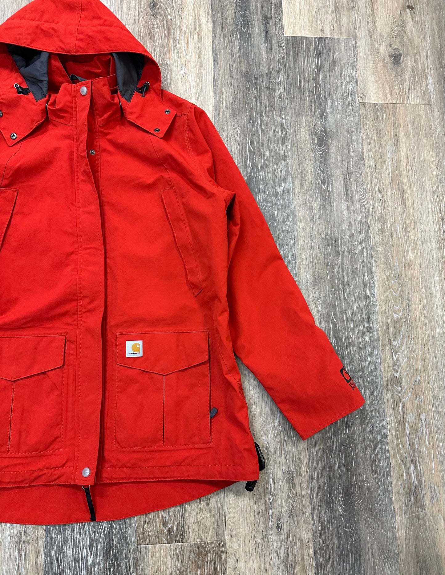 Jacket Other By Carhartt In Red, Size: Xl