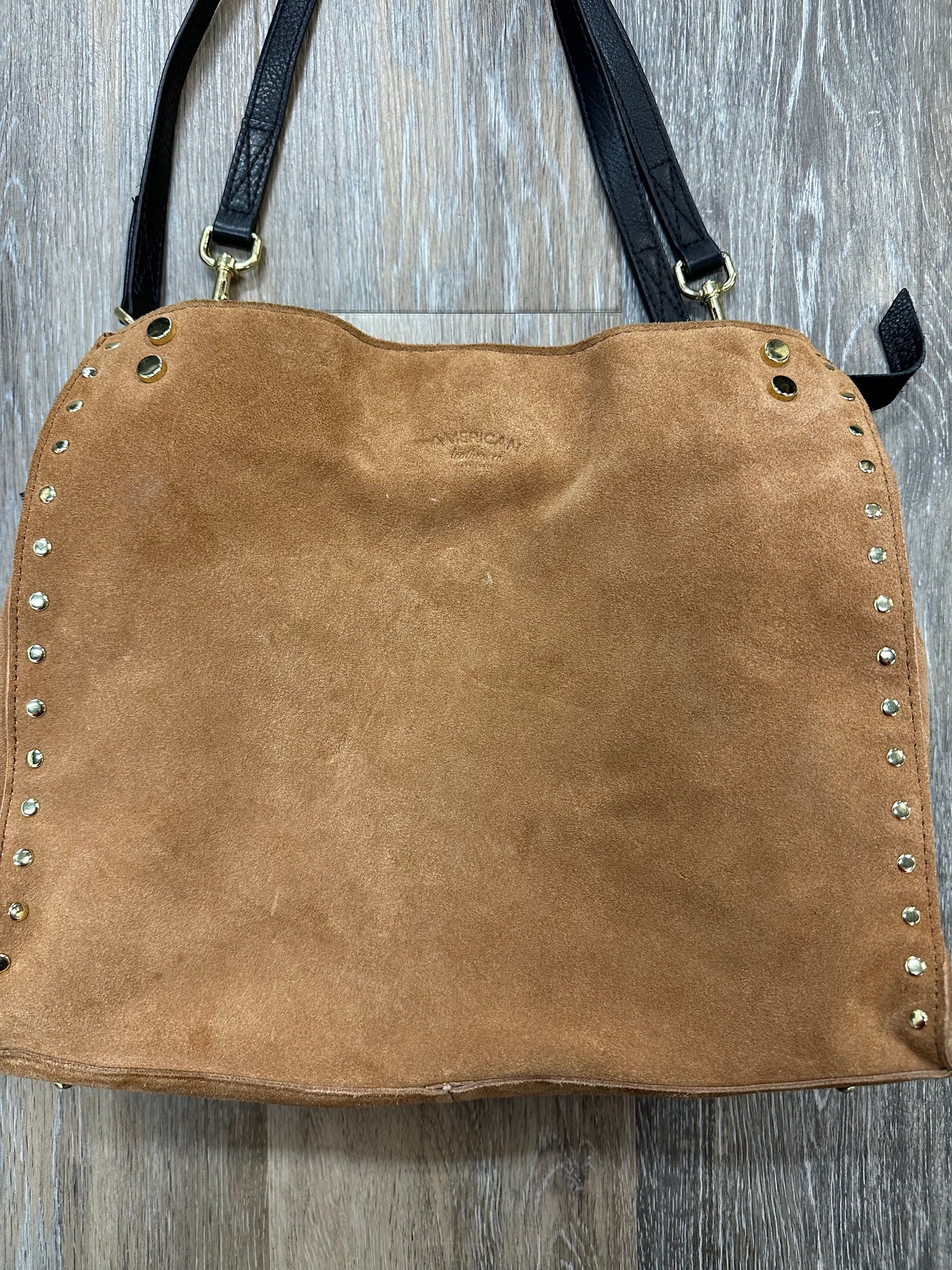 Handbag Leather By American Leather, Size: Large