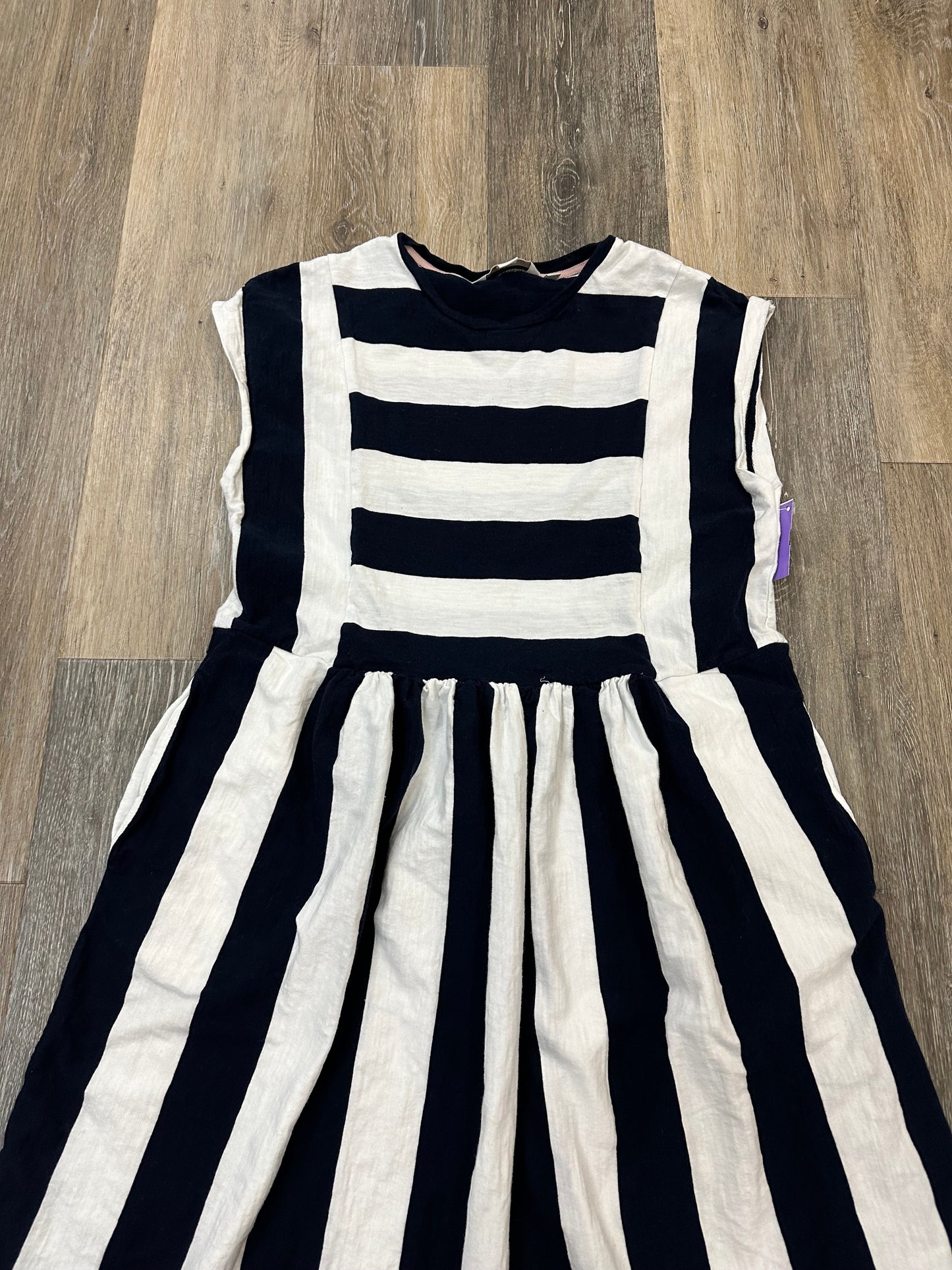 Dress Casual Midi By Boden In Striped Pattern, Size: 2