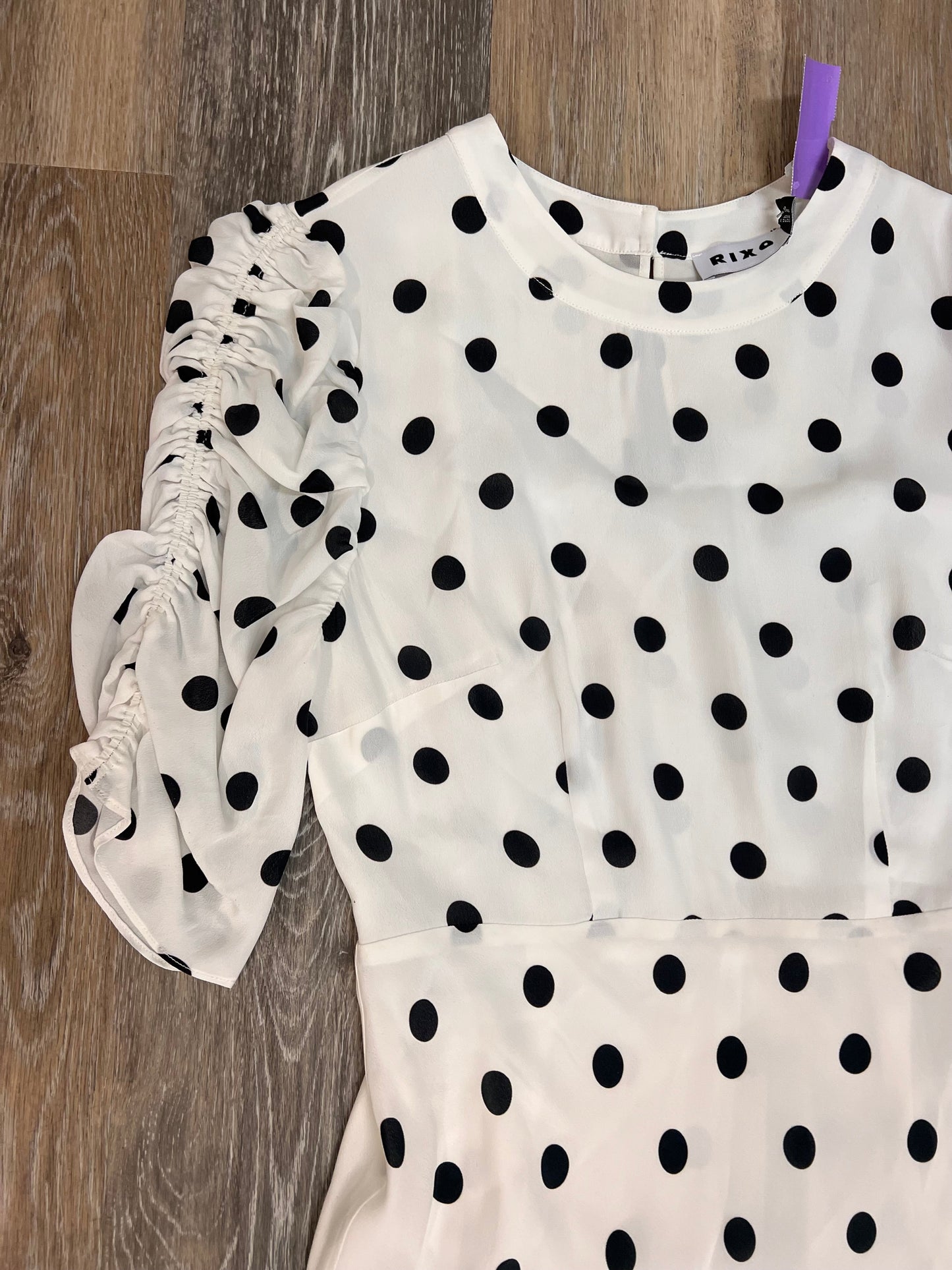 Dress Designer Long By Rixo In Polkadot Pattern, Size: S