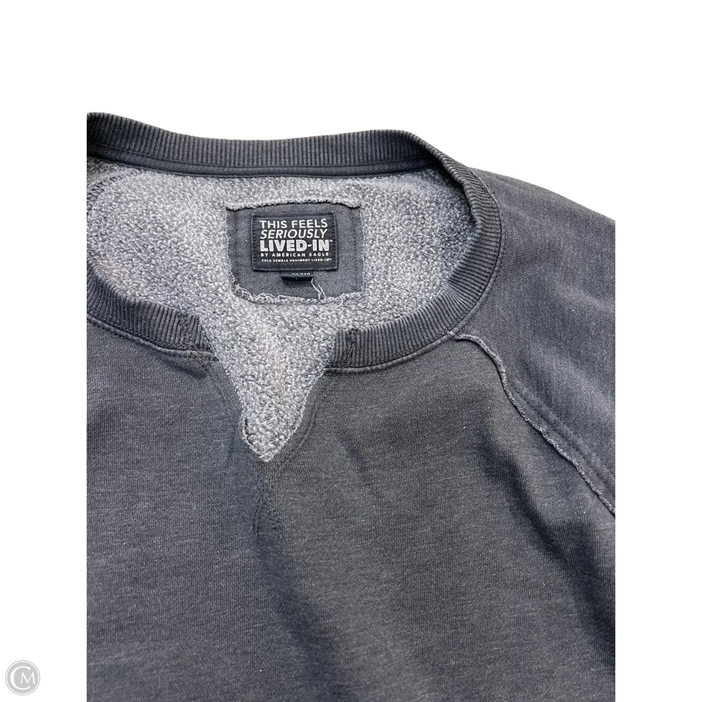 Sweatshirt Crewneck By Aerie In Grey, Size: Xl