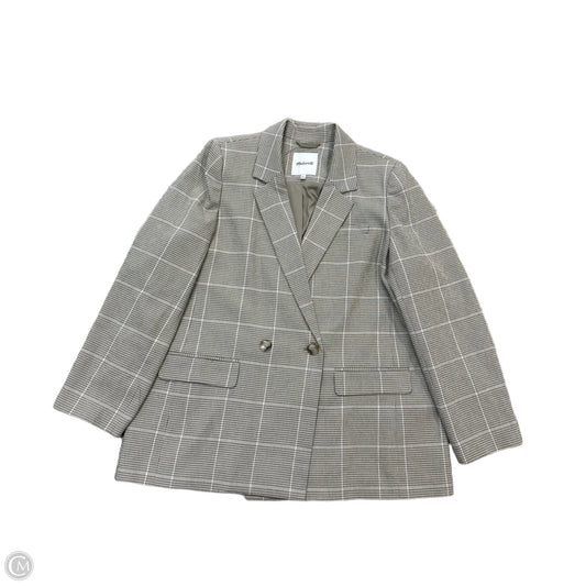 Blazer By Madewell In Plaid Pattern, Size: Xl