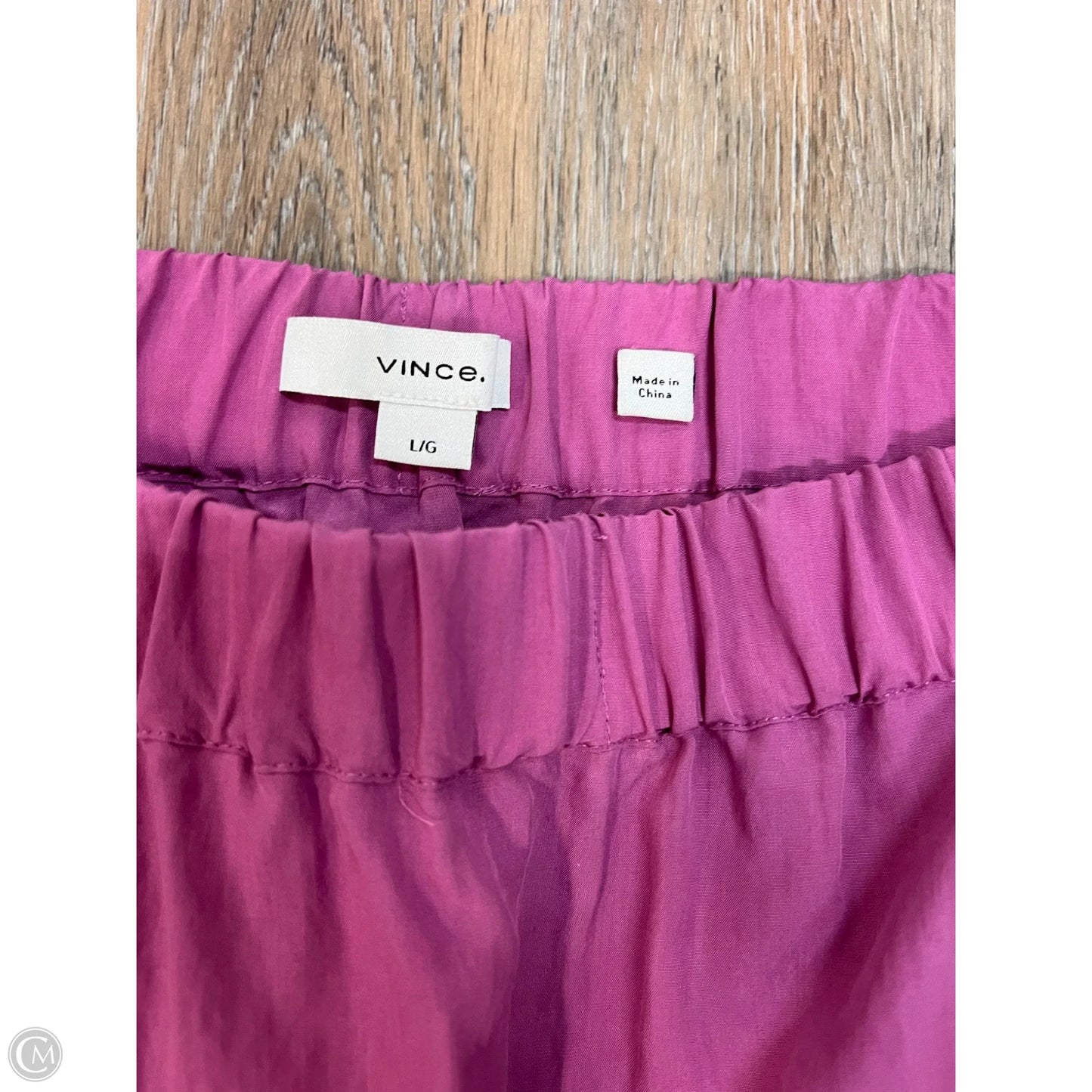 Skirt Midi By Vince In Purple, Size: L