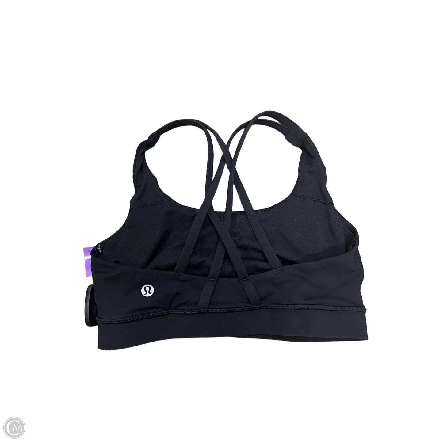 Athletic Bra By Lululemon X Peloton In Black, Size: 6