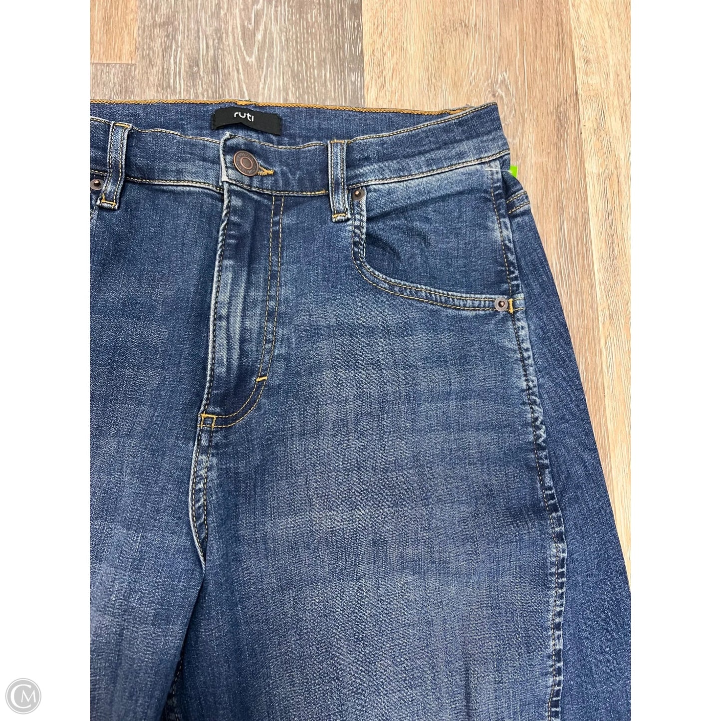 Jeans Straight By Ruti In Blue Denim, Size: 0