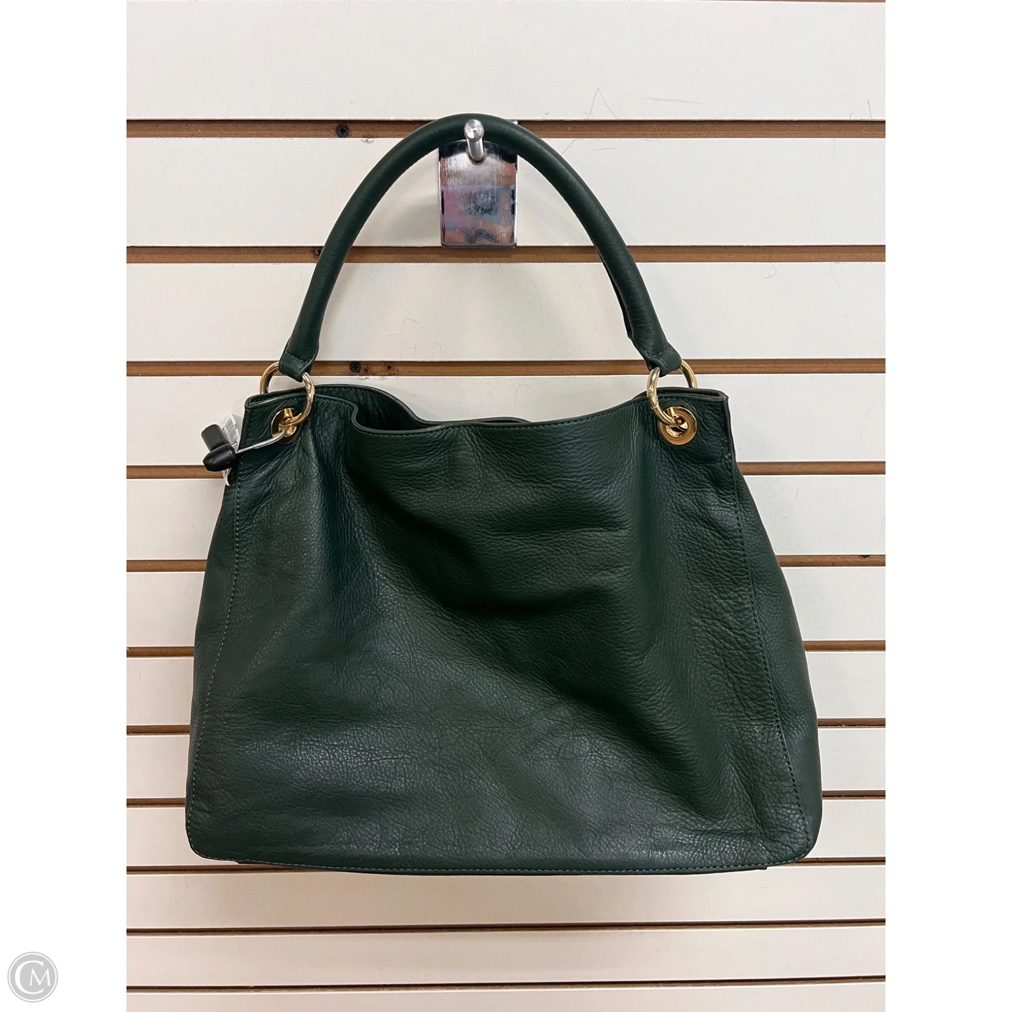 Handbag Leather By Mark & Graham, Size: Large