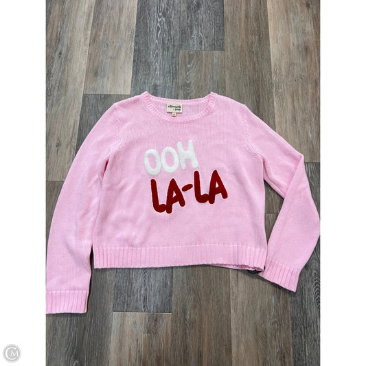 Sweater By Ellsworth + Ivey In Pink, Size: M