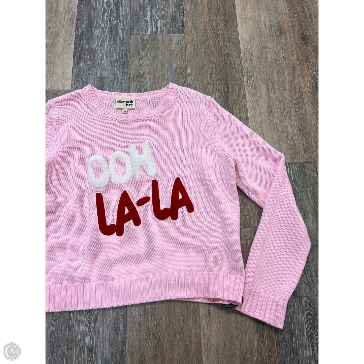 Sweater By Ellsworth + Ivey In Pink, Size: M