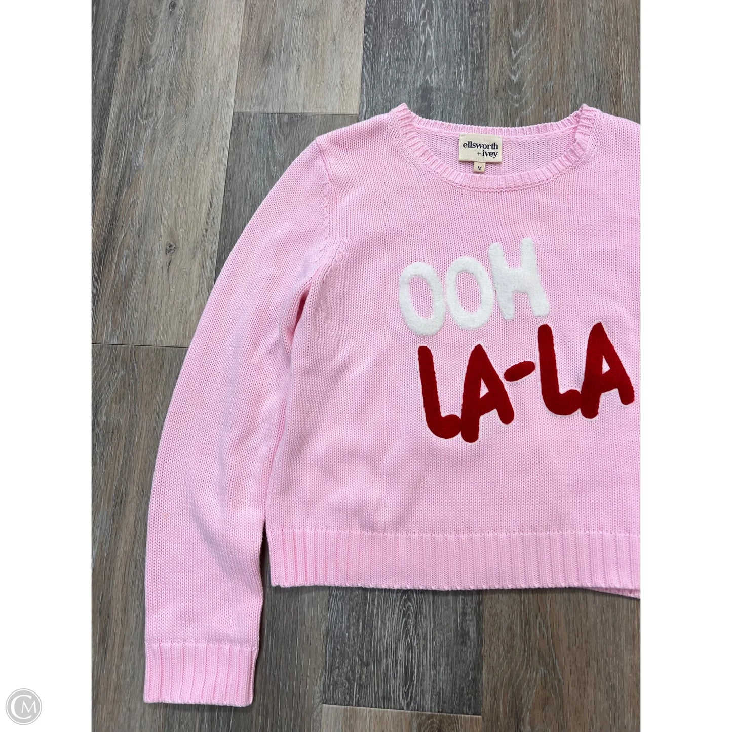 Sweater By Ellsworth + Ivey In Pink, Size: M