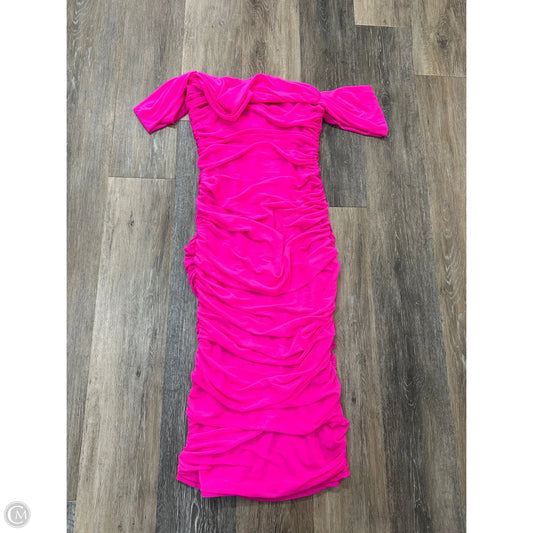 Dress Party Long By Cameo In Pink, Size: M